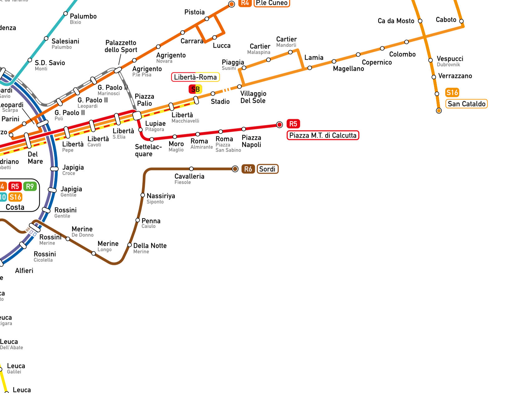 Mappa dei percorsi ciclabili scolastici – Lecce 2025 Mappa piste ciclabili a Lecce